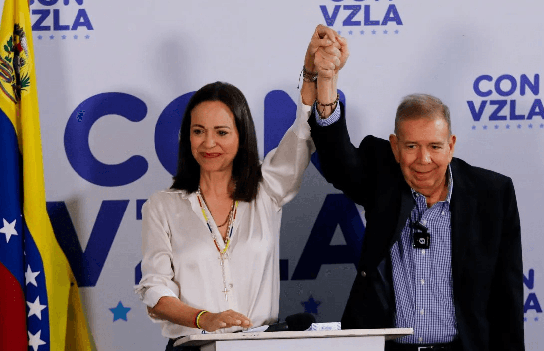 VIDEO: Machado anuncia que González Urrutia asumirá su cargo en Venezuela 26