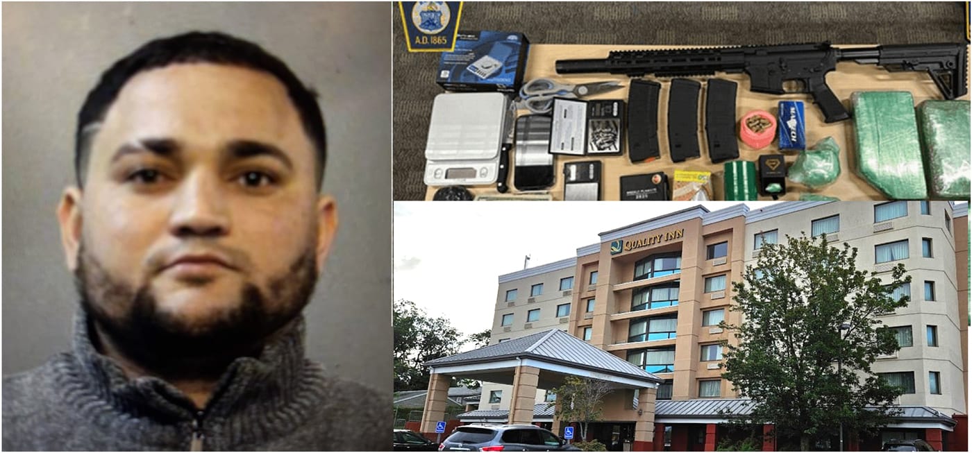 Dominicano arrestado en un refugio de EE. UU. con drogas valoradas en un millón de dólares y armas 28