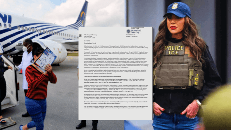 La administración de Trump comienza a enviar cartas para la autodeportación a migrantes cubanos, hondureños, nicaragüenses y venezolanos 26